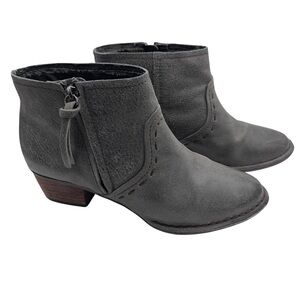 Giani Bernini Alvin Charcoal Ankle Booties